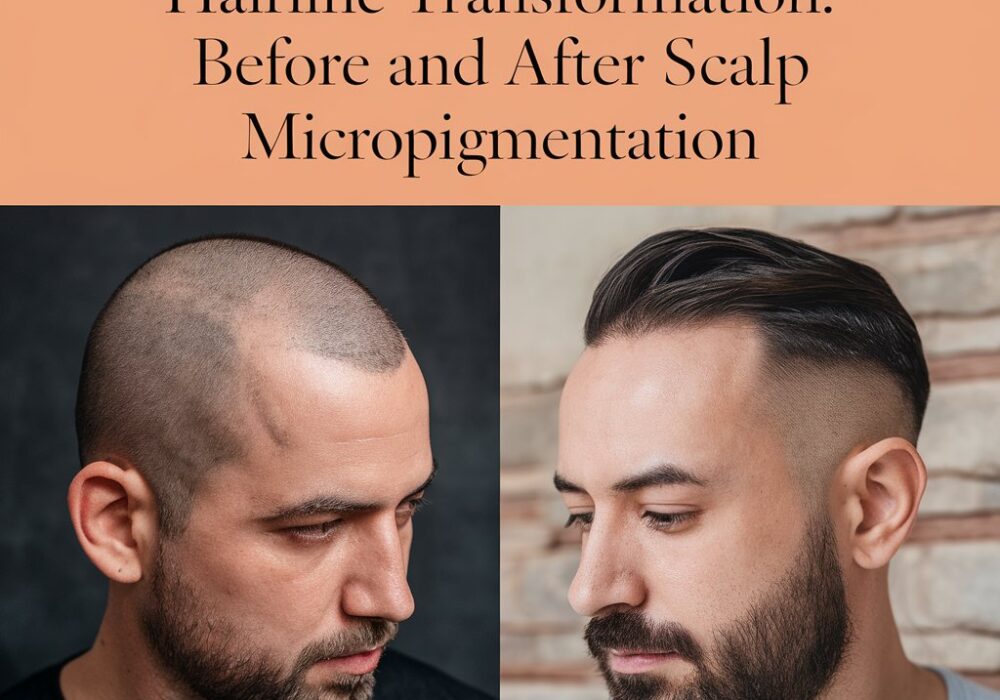 Hairline Transformation: Before and After Scalp Micropigmentation