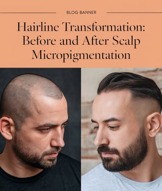 Hairline Transformation: Before and After Scalp Micropigmentation