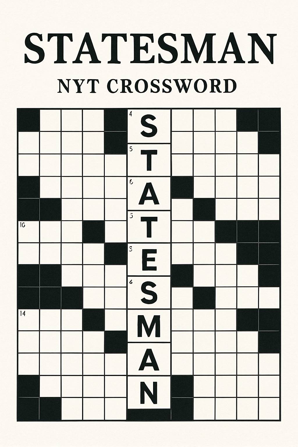 Statesman NYT Crossword