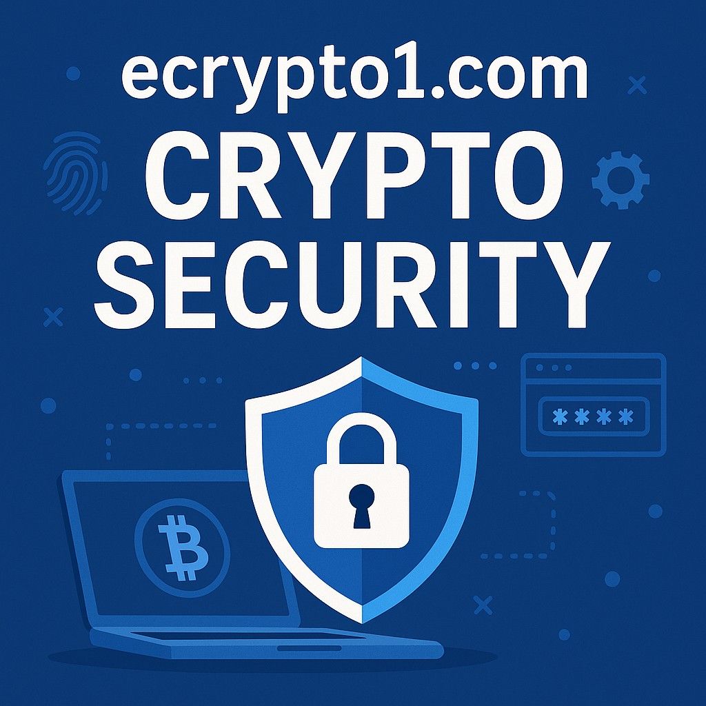 ecrypto1.com crypto security
